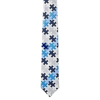 Amazon | [giraffe] 【 ネクタイ専門店 パズルタイ (ブルー